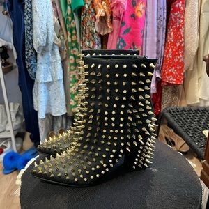 Incredible studded booties
